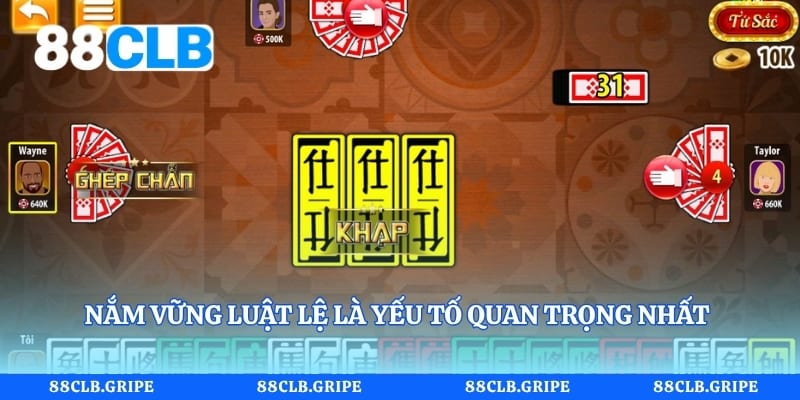 Nắm vững luật lệ là yếu tố quan trọng nhất